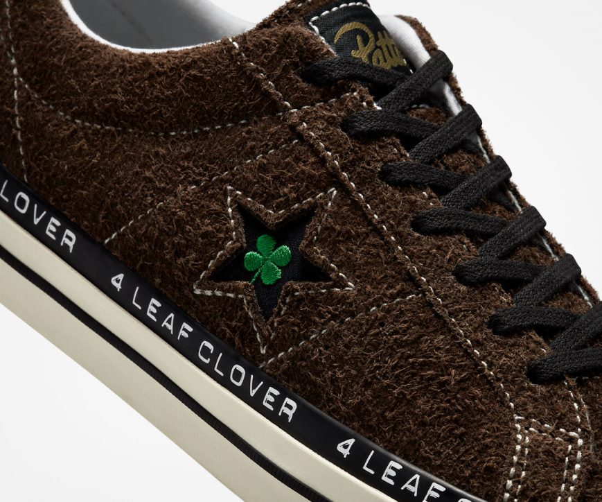 Dámské Boty Nízké Converse x Patta Four-Leaf Clover One Star Pro Olivy Zelené Bílé | CZ CVBY68